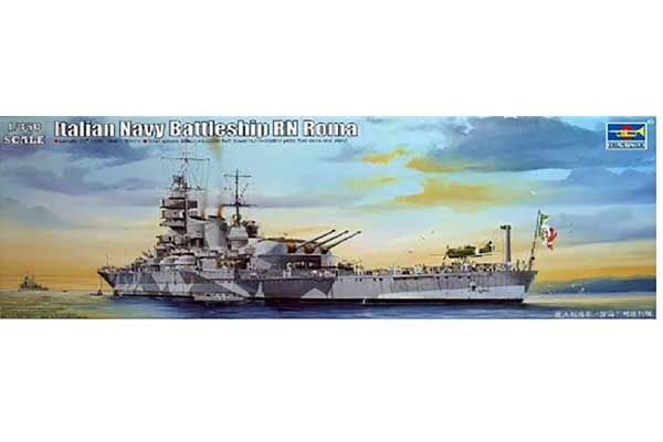 Итальянский линкор RN Roma (Trumpeter 05318) 1/350 Итальянский линкор RN Roma (Trumpeter 05318) 1/350