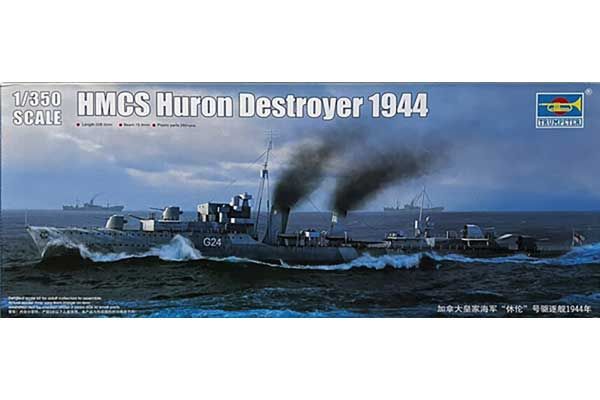 Эсминец HMCS Huron Destroyer 1944 (Trumpeter 05333) 1/350