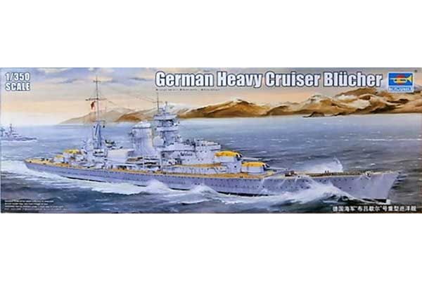 Тяжелый крейсер Blücher (Trumpeter 05346) 1/350
