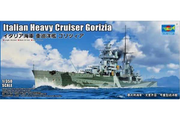 Итальянский тяжелый крейсер Gorizia (Trumpeter 05349) 1/350 Итальянский тяжелый крейсер Gorizia (Trumpeter 05349) 1/350