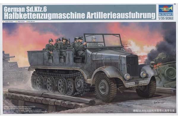 Sd.Kfz.6 Halbkettenzugmaschine Artillerieausfuhrung (Trumpeter 05531) 1/35 Sd.Kfz.6 Halbkettenzugmaschine Artillerieausfuhrung (Trumpeter 05531) 1/35