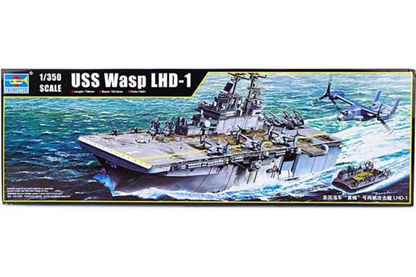 USS Wasp LHD-1 (Trumpeter 05611) 1/350