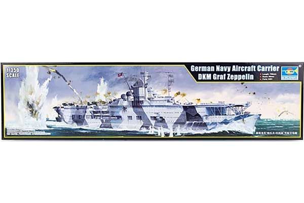 Немецкий авианосец DKM Graf Zeppelin (Trumpeter 05627) 1/350
