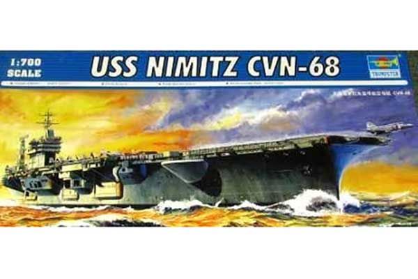 USS NIMITZ CVN-68 (Trumpeter 05714) 1/700