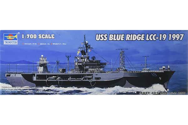 USS BLUE RIDGE LCC-19 1997 (Trumpeter 05715) 1/700