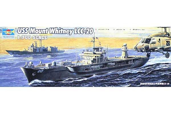 USS MOUNT WHITNEY LCC-20 2004 (Trumpeter 05718) 1/700