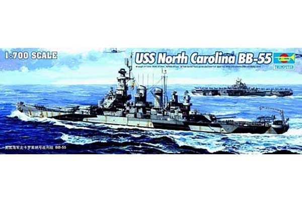 USS North Carolina BB-55 (Trumpeter 05734) 1/700 USS North Carolina BB-55 (Trumpeter 05734) 1/700