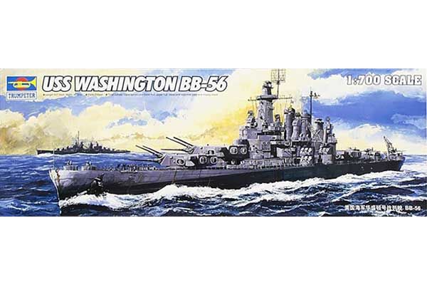 USS Washington BB-56 (Trumpeter 05735) 1/700