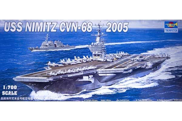USS NIMITZ CVN-68 2005 (Trumpeter 05739) 1/700