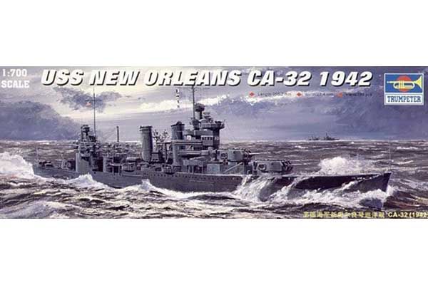 USS New Orleans CA-32(1942) (Trumpeter 05742) 1/700 USS New Orleans CA-32(1942) (Trumpeter 05742) 1/700