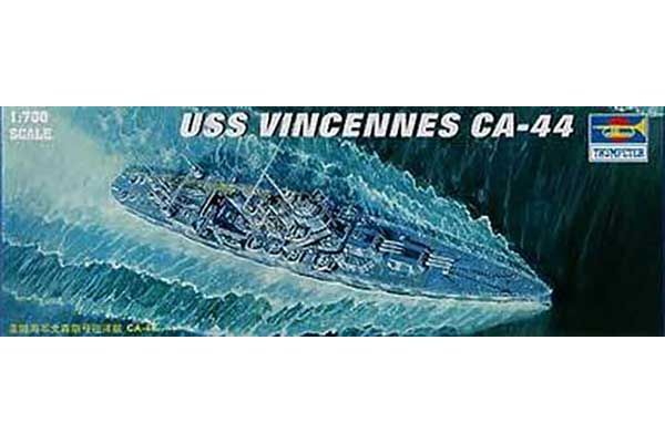 USS Vincennes CA-44 (Trumpetr 05749) 1/700 USS Vincennes CA-44 (Trumpetr 05749) 1/700