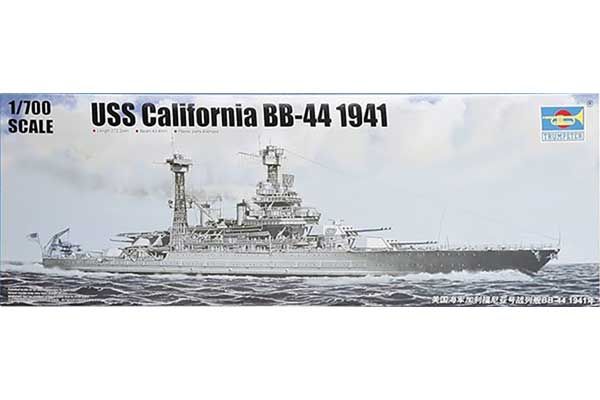USS California BB-44 1941 (Trumpeter 05783) 1/700