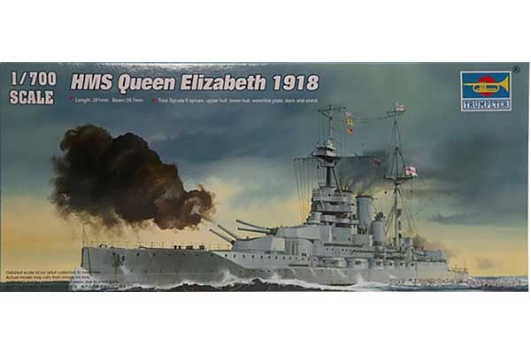 HMS Queen Elizabeth 1918 (Trumpeter 05797) 1/700 HMS Queen Elizabeth 1918 (Trumpeter 05797) 1/700