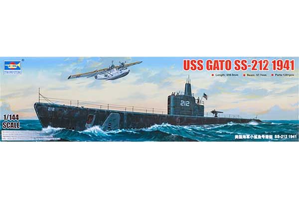 USS GATO SS-212 1941 (Trumpeter 05905) 1/144 USS GATO SS-212 1941 (Trumpeter 05905) 1/144