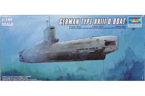 Type XXIII U-Boat (TRUMPETER 05908) 1/144
