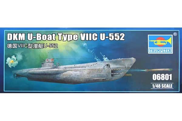 DKM U-Boat Type VIIC U-552 (Trumpeter 06801) 1/48 DKM U-Boat Type VIIC U-552 (Trumpeter 06801) 1/48