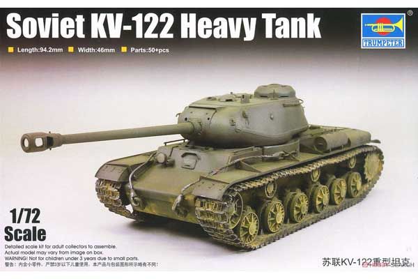 КВ-122 тяжелый танк (TRUMPETER 07128) 1/72