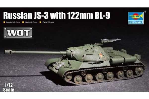 ИС-3 с 122мм БЛ-9 (TRUMPETER 07163) 1/72