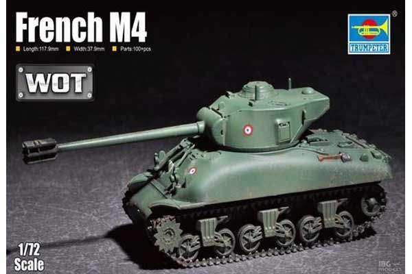 Французский M4 (Trumpeter 07169) 1/72