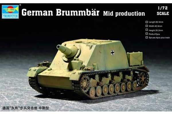 Brummbar среднего производства (TRUMPETER 07211) 1/72
