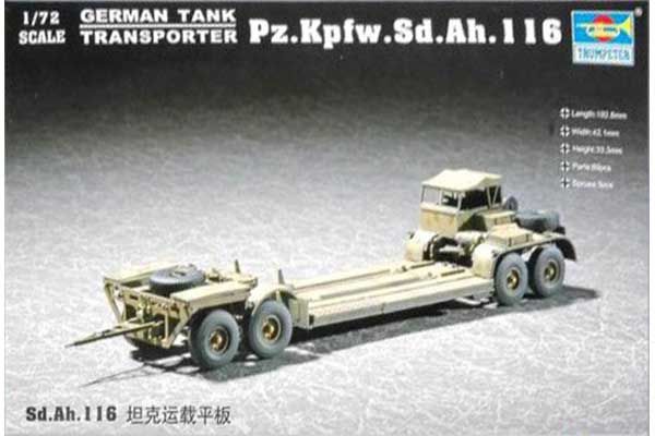 Pz.Kpfw.Sd.Ah.116 перевізник танків (Trumpeter 07249) 1/72 Pz.Kpfw.Sd.Ah.116 перевізник танків (Trumpeter 07249) 1/72