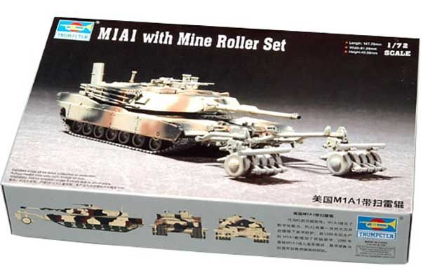 M1A1 с минным тралом (TRUMPETER 07278) 1/72