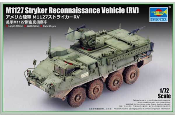 M1127 Stryker Reconnaissance Vehicle (RV) (Trumpeter 07422) 1/72 M1127 Stryker Reconnaissance Vehicle (RV) (Trumpeter 07422) 1/72