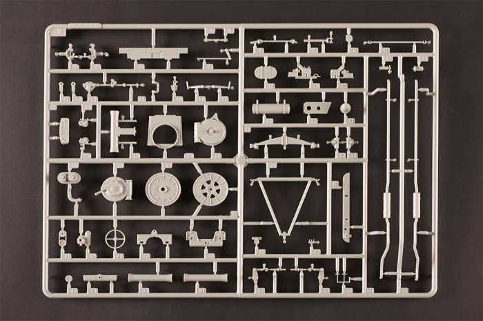 Schwerer Zugkraftwagen 18 t with 6 t Billstein-Crane, Sd.Kfz.9/1 (Trumpeter 09576) 1/35 Schwerer Zugkraftwagen 18 t with 6 t Billstein-Crane, Sd.Kfz.9/1 (Trumpeter 09576) 1/35