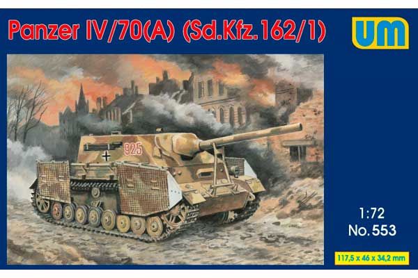 Panzer IV/70 (A) (Sd.Kfz.162/1) (UNIMODELS 553) 1/72 Panzer IV/70 (A) (Sd.Kfz.162/1) (UNIMODELS 553) 1/72