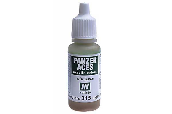 Фарба акрилова "Panzer Aces" світла бруд Vallejo 70315 Фарба акрилова "Panzer Aces" світла бруд Vallejo 70315