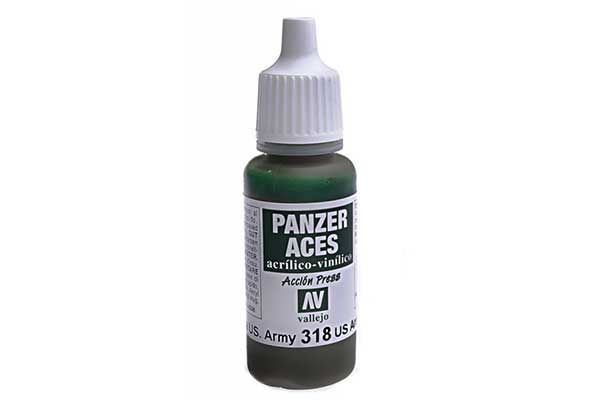 Краска акриловая "Panzer Aces" танковый экипаж армии США Vallejo 70318 Краска акриловая "Panzer Aces" танковый экипаж армии США Vallejo 70318