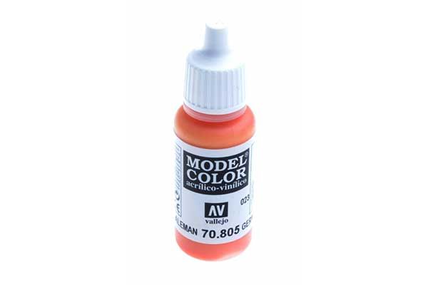 Фарба акрилова "Model Color" 023 німецький ,, помаранчевий Vallejo 70805 Фарба акрилова "Model Color" 023 німецький ,, помаранчевий Vallejo 70805