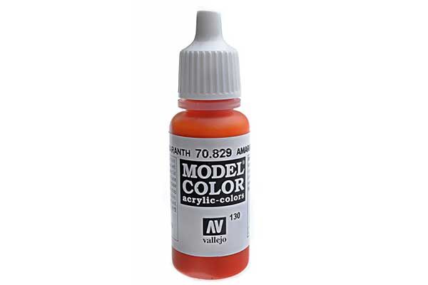 Краска акриловая "Model Color" 130 амарант красный 70829 Краска акриловая "Model Color" 130 амарант красный 70829