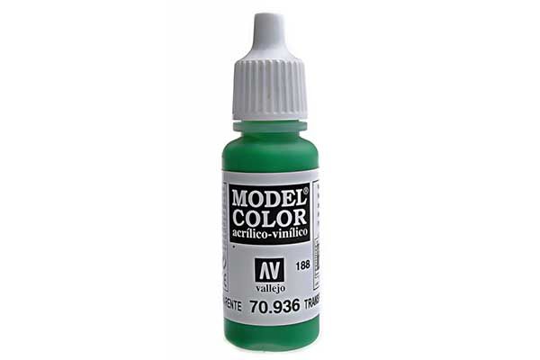 Краска акриловая "Model Color" 188 прозрачно-зеленый 70936 Краска акриловая "Model Color" 188 прозрачно-зеленый 70936