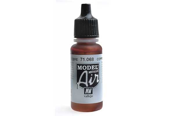 Фарба акрилова "Model Air" мідь Vallejo 71068 Фарба акрилова "Model Air" мідь Vallejo 71068