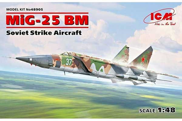 МиГ-25 БМ (ICM 48905) 1/48 МиГ-25 БМ (ICM 48905) 1/48