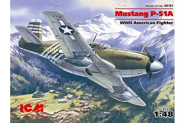 Mustang P-51A (ICM 48161) 1/48 Mustang P-51A (ICM 48161) 1/48