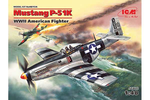 Mustang P-51K (ICM 48154) 1/48 Mustang P-51K (ICM 48154) 1/48