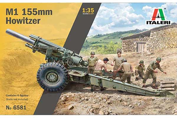 M1 155mm Howitzer (ITALERI 6581) 1/35 M1 155mm Howitzer (ITALERI 6581) 1/35