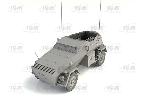 Sd.Kfz. 247 Ausf.B с экипажем (ICM 35111) 1/35