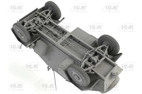 Sd.Kfz. 247 Ausf.B с экипажем (ICM 35111) 1/35