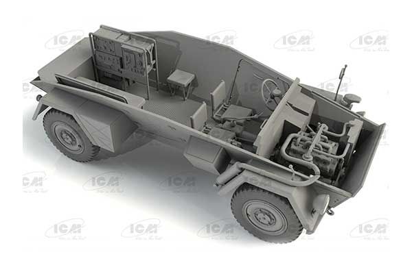 Sd.Kfz. 247 Ausf.B с экипажем (ICM 35111) 1/35