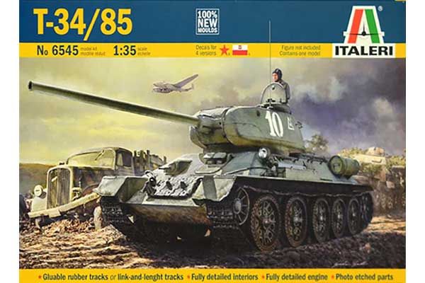 Т34/85 Завод 183 Мод. 1944 (ITALERI 6545) 1/35 Т34/85 Завод 183 Мод. 1944 (ITALERI 6545) 1/35