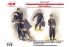 Німецький екіпаж бронеавтомобіля (1941-1942 р) (ICM 35614) 1/35