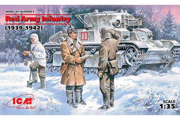 Піхота Чеовоної Армії (1939-1942) (ICM 35051) 1/35 Піхота Чеовоної Армії (1939-1942) (ICM 35051) 1/35