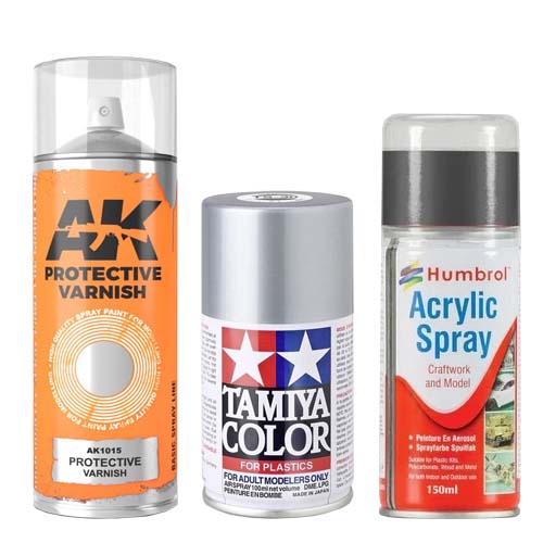 Фарби спрей для моделей